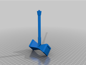 citizen anvil's hammer pen anvil bic 3d print model - Mito3D