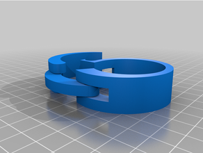 customized autoli325oconnect - cam pipe clamp 3d print model - Mito3D