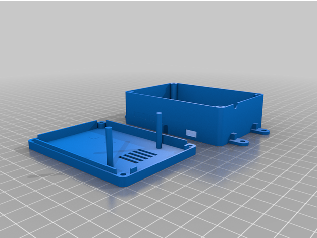Astuccio guaina nodemcu spazio elettronica esp8266 3D print model - Mito3D