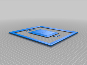personalizzato coved immagine telaio sasam's framem inoltrare 3d print model - Mito3D