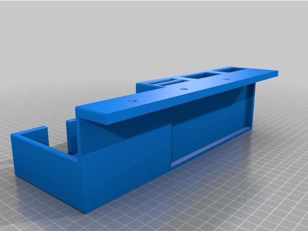 Grabbelbox fernbedienung Frenchcleat halterung Handyhalterung Veranstalter werkstatt helfer 3D print model - Mito3D