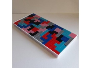 tetris enigma 3d print model - Mito3D
