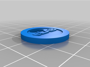 shopping chip 3d print model - Mito3D