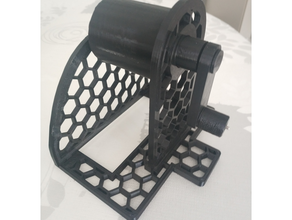 semplice filamento avvolgitore 53 mm buco bobine bobina riavvolgitore 3d print model - Mito3D