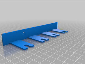 3d panchina titolare supporto parete montare 3d print model - Mito3D