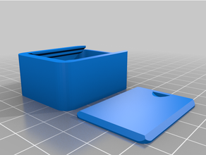 özelleştirilmiş Kutu kutu kapak kutusu 3d print model - Mito3D