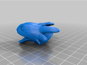 toothless - repaired head 3d print model - Mito3D