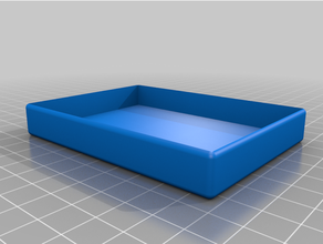 personalizado paramétrico tboxcard caja 3d print model - Mito3D