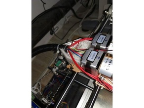 câble soulagement glissé bukobot v2 duo 3d print model - Mito3D