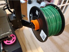 anycubic mega spool adapter holder 3d print model - Mito3D