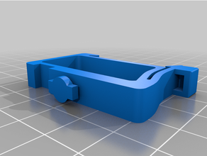 mikrotik din rail mounting kit 3d print model - Mito3D