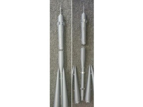 soyuz cohete modelo 3d print model - Mito3D