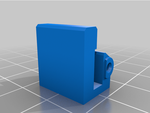 overture pla filament spool clip 3d print model - Mito3D