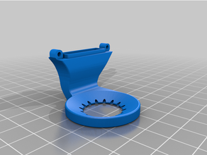 anycubic mega circular ventilador túnel túneis melhoria 3d print model - Mito3D