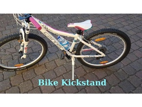 bike kickstand v1 fahrradstnder mtb stnder 3d print model - Mito3D