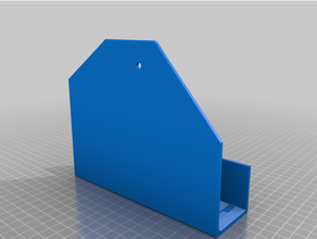 suporte vertical livebox 3 gauche droite esquerda 3d print model - Mito3D
