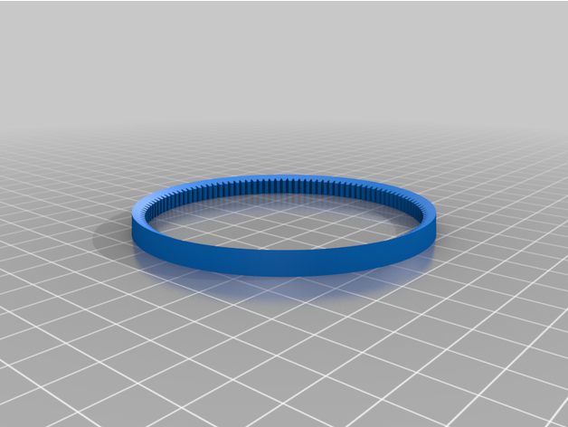 Cinto V v belt máquina polir trm 2a personalizado 3D print model - Mito3D