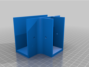 customized shelfie diy parametrict brace shelf storage designer 3d print model - Mito3D