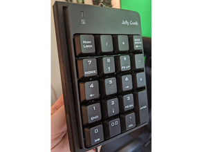 numerico tastiera vesa montare dcs volo simulatore 3d print model - Mito3D