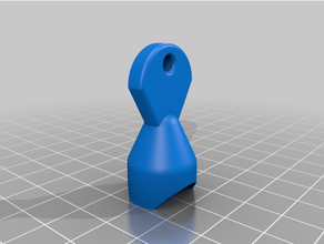 Badezimmer Schlüssel sperren 3d print model - Mito3D