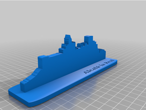 kale la mota alkali gerçek 3d print model - Mito3D