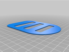 pocket square holder 3d print model - Mito3D