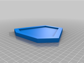 face mask template 3d print model - Mito3D