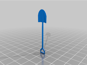 shovel gta sa games gtasa videogames zrk 3d print model - Mito3D