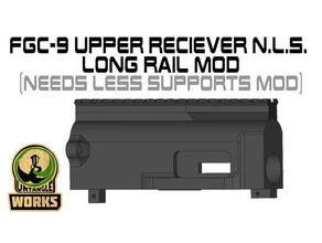 fgc9 upper receiver long rail nls mod fgc fgc-9 3d print model - Mito3D