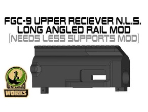 fgc9 upper receiver long rail angled nls mod fgc fgc-9 3d print model - Mito3D