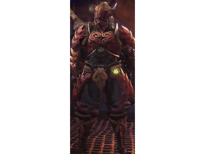 odogaron male beta set armor hunter monster 3d print model - Mito3D