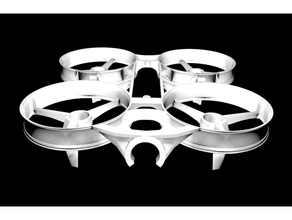 sapolab cri beecore betafpv cinewhoop drone drones e010 eachine tx06 expérimental fpv caméra monter h67 jjrc h36 micro quadcopter Cadre minuscule 3d print model - Mito3D
