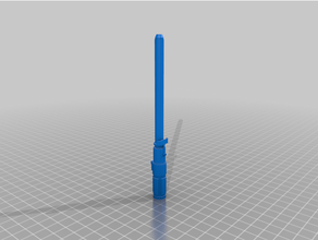 Yoda Lichtschwert Stift 3d print model - Mito3D