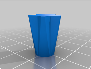 star cup 3d print model - Mito3D