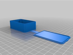 customized case rectangular 4 3d print model - Mito3D