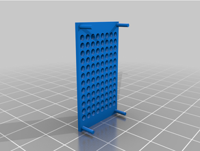 tube grille 12 8 3d print model - Mito3D