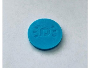 amiibo sticker coin case ntag215 - sonic ultrasonic 3d print model - Mito3D