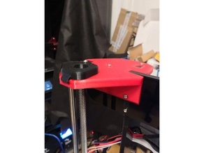 tronxy i3 p802m stable axis acrylic clones holder p802 prusa p802e z-axis 3d print model - Mito3D