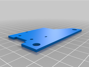 servostik slim mounting bracket 3d print model - Mito3D