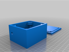 eixo caixa 3d print model - Mito3D