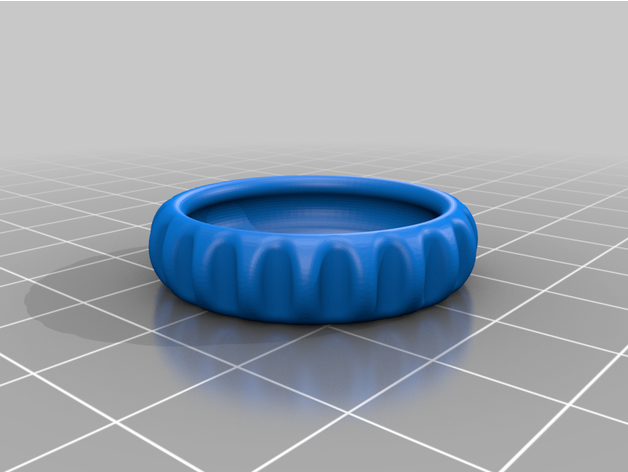 beer bottle reusable lid crown style closure - tpu flexible 3D print model - Mito3D