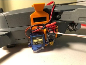 low-profile mavic pro electronic bait drop dji drone 3d print model - Mito3D