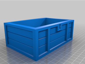 openable chest box open storage treasure 3d print model - Mito3D