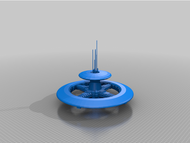 Narn k 39 tok estação 3D print model - Mito3D