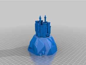 personalizado castelo gerador 3d print model - Mito3D