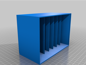 card box karteikasten 3d print model - Mito3D