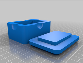 customized customizer - trinket box container enclosure organizer storage 3d print model - Mito3D