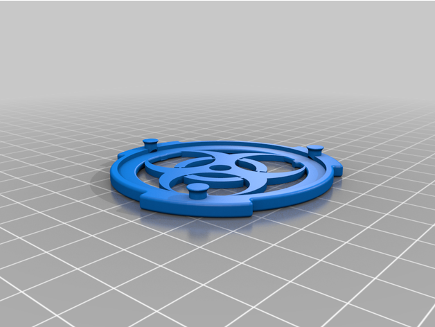 biohazard filter cap 3D print model - Mito3D