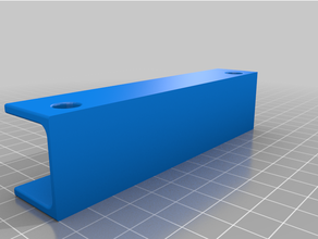 tastiera sospeso staffa 3d print model - Mito3D