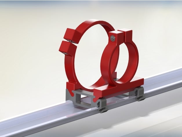 berd air din-rail berd-air 3D print model - Mito3D